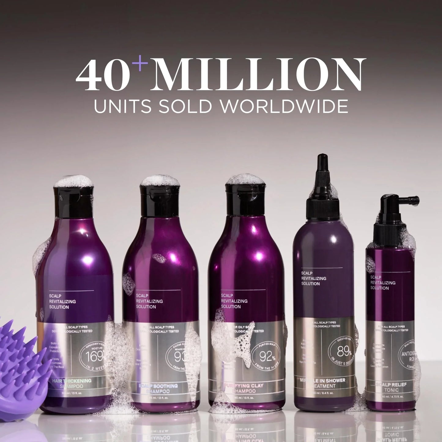 Doctor G. Thickening Serum, Shampoo, Conditioner, and Scalp Treatment Set for Hair Loss